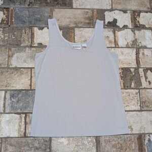 Chico's Women's Size 0 (US 4) Gray Nylon Tank Top